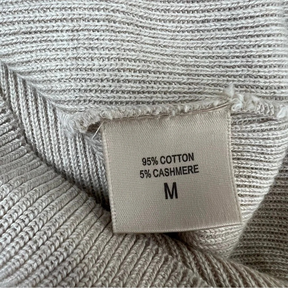 Elyse Walker Daphne Sweater Maxi Dress Cream Size M - Picture 9 of 9